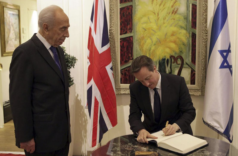 Cameron and his boss