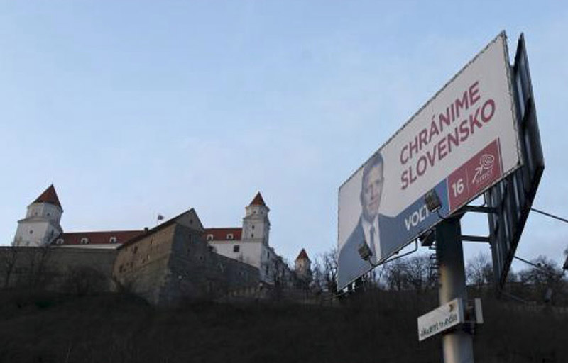 Election Poster Bratislavia Castle